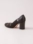 Sarah Chofakian pumps met chunky hak Zwart - Thumbnail 3