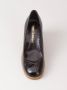 Sarah Chofakian pumps met chunky hak Zwart - Thumbnail 4