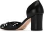 Sarah Chofakian pumps met open teen Zwart - Thumbnail 3