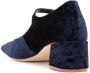 Sarah Chofakian Pumps met vierkante neus Blauw - Thumbnail 3