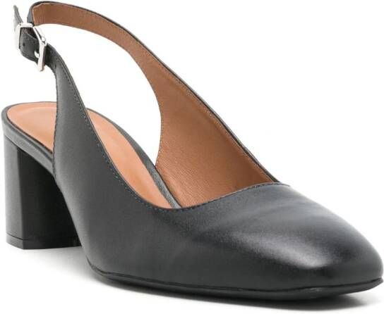 Sarah Chofakian Quartier leren pumps Zwart