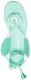 Sarah Chofakian Rasteira Blossom leren sandalen Groen - Thumbnail 3