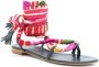 Sarah Chofakian Rasteira Ocean sandalen met enkelbandje Blauw - Thumbnail 1