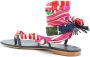 Sarah Chofakian Rasteira Ocean sandalen met enkelbandje Blauw - Thumbnail 2