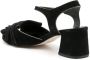 Sarah Chofakian Riviera sandalen met franje Zwart - Thumbnail 3