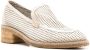 Sarah Chofakian Ronnie geperforeerde Oxford schoenen Beige - Thumbnail 2