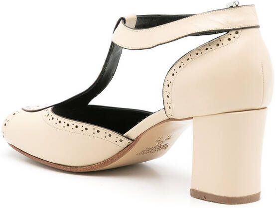 Sarah Chofakian Salomé Lalique pumps Beige