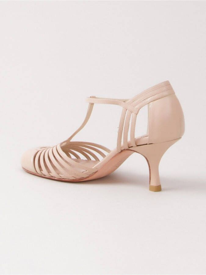 Sarah Chofakian strappy sandals Beige