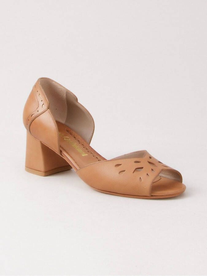 Sarah Chofakian chunky heel sandals Bruin