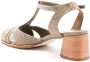 Sarah Chofakian Sandalen met krokodillenleer-effect Bruin - Thumbnail 3