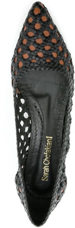 Sarah Chofakian Sapatilha Fauvista pumps Zwart