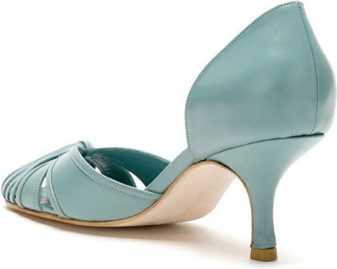 Sarah Chofakian Sarah leren pumps Blauw