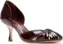 Sarah Chofakian Sarah leren pumps Rood - Thumbnail 2