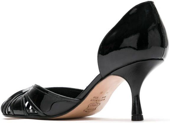 Sarah Chofakian Sarah leren pumps Zwart