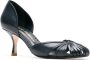 Sarah Chofakian Sarah leren pumps Zwart - Thumbnail 2