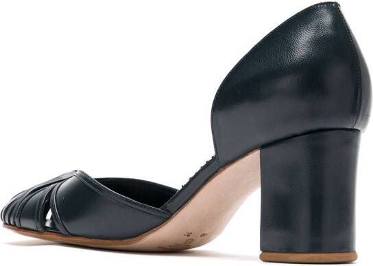 Sarah Chofakian Sarah leren pumps Zwart