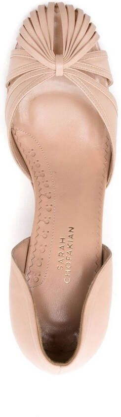 Sarah Chofakian Sarah sandalen met bandjes Beige