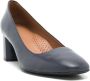 Sarah Chofakian Scarpin Beauvoir leren pumps Blauw - Thumbnail 2