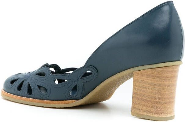 Sarah Chofakian Scarpin Belle Epoque pumps Blauw