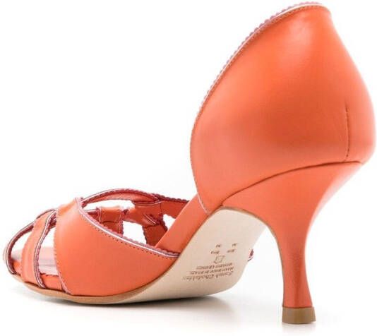 Sarah Chofakian Scarpin Carrie sandalen Oranje