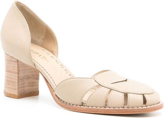 Sarah Chofakian Scarpin Yosemite pumps Beige