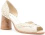 Sarah Chofakian Secret Garden uitgesneden pumps Beige - Thumbnail 2