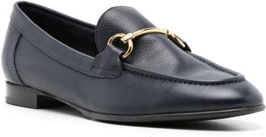 Sarah Chofakian Siena Oxford leren loafers Blauw