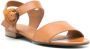 Sarah Chofakian Sta Monica leren sandalen Bruin - Thumbnail 1