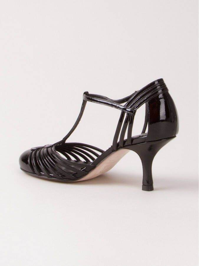 Sarah Chofakian strappy pumps Zwart