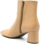 Sarah Chofakian Torquay leren laarzen Beige - Thumbnail 3