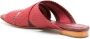 Sarah Chofakian Tristan leren sandalen Rood - Thumbnail 2
