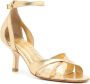 Sarah Chofakian Tunnel metallic sandalen Goud - Thumbnail 2