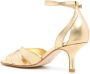 Sarah Chofakian Tunnel metallic sandalen Goud - Thumbnail 3