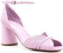Sarah Chofakian Twiggy sandalen met smalle bandjes Paars - Thumbnail 2