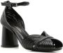 Sarah Chofakian Twiggy sandalen met smalle bandjes Zwart - Thumbnail 2