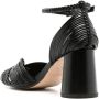 Sarah Chofakian Twiggy sandalen met smalle bandjes Zwart - Thumbnail 3