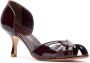 Sarah Chofakian Valencia pumps Rood - Thumbnail 2