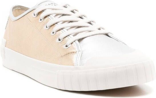 Sarah Chofakian Venus sneakers met metallic-effect