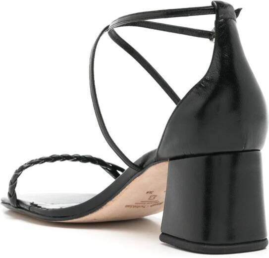 Sarah Chofakian Windsor sandalen met bandjes Zwart