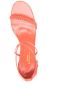 Sarah Chofakian Windsor sandalen met gevlochten bandje Oranje - Thumbnail 4