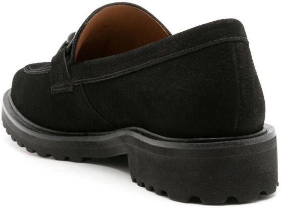 Sarah Chofakian Betsy suède loafers Zwart