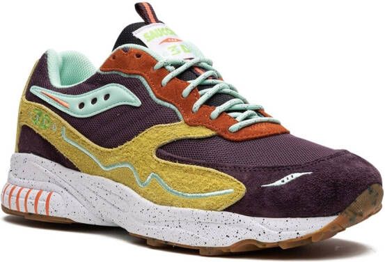 Saucony 3D Grid Hurricane low-top sneakers Bruin