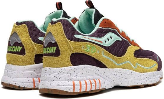 Saucony 3D Grid Hurricane low-top sneakers Bruin