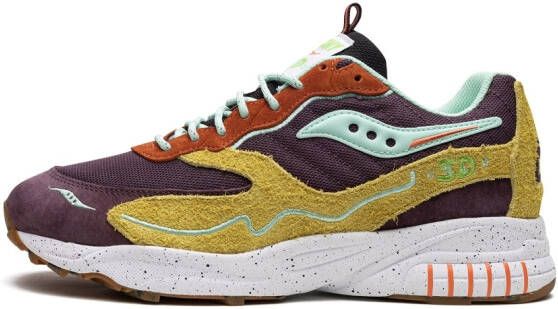 Saucony 3D Grid Hurricane low-top sneakers Bruin