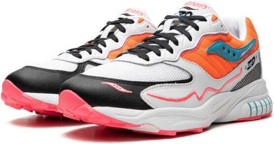 Saucony "3D Grid Hurricane Orange sneakers" Oranje