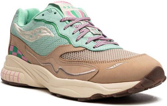 Saucony 3D Grid Hurricane sneakers Bruin