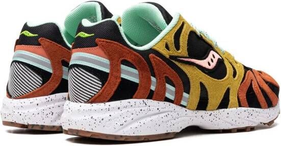 Saucony Grid Azura 2000 sneakers met vlakken Bruin