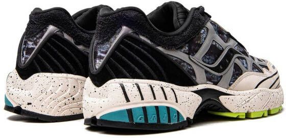Saucony Grid Web Reflect sneakers Zwart