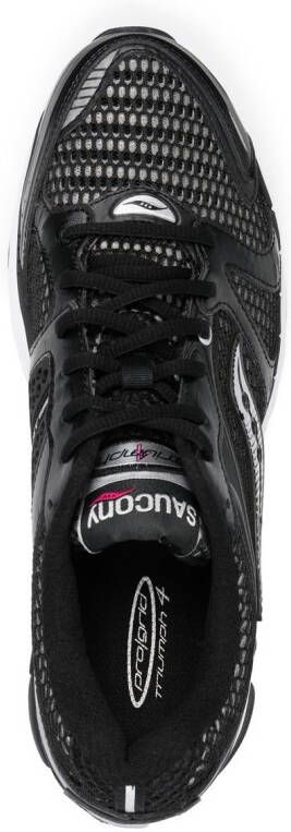 Saucony Sneakers met mesh vlak Zwart