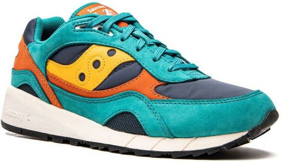 Saucony Shadow 6000 low-top sneakers Groen